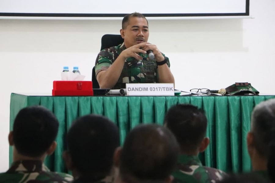 Dandim Karimun Tegaskan Rekrutmen TNI AD 2027 Gratis, Babinsa Diminta Aktif Sosialisasi