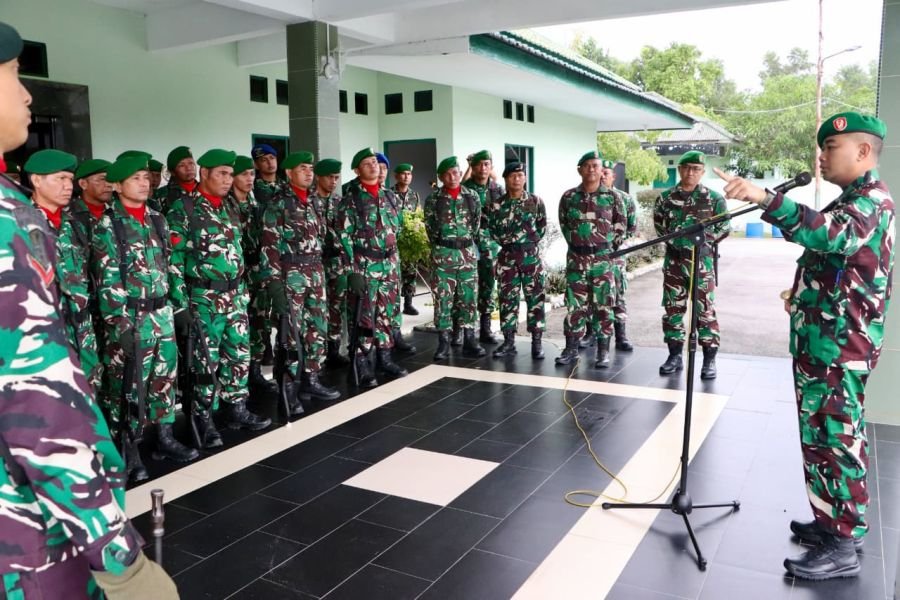 Dandim 0317/TBK Tekankan Disiplin dan Bijak Bermedsos