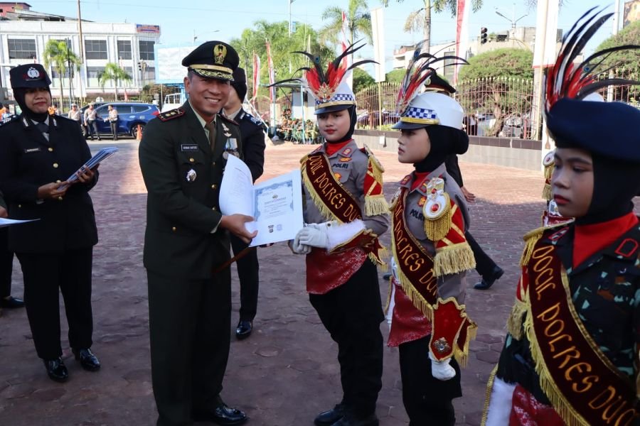 Dandim 0320/Dumai Hadiri Upacara Hari Bhayangkara ke-80, Perkuat Sinergi TNI-Polri untuk Masyarakat