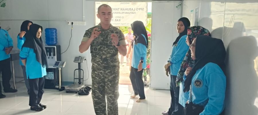 Dandim 0321/Rohil Launching Operasional SPPG Yayasan Manunggal Kartika Jaya Labuhan Tangga Besar