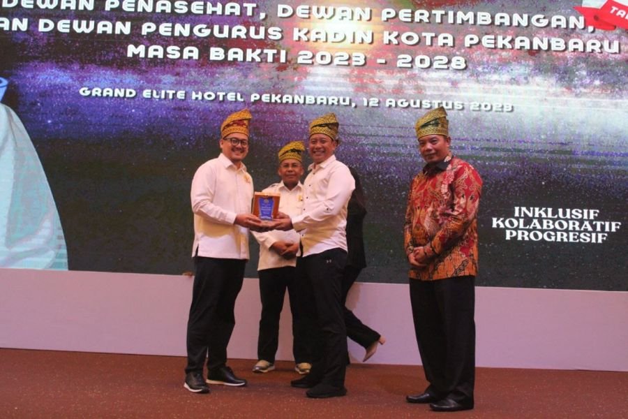 Dandim O301/PBR Hadiri Pengukuhan Pengurus KADIN Kota Pekanbaru Periode 2023-2028