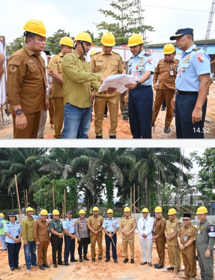 Danlanud Roesmin Nurjadin Letakkan Batu Pertama Pembangunan SPPG