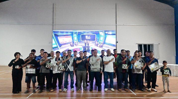 Danlanud Roesmin Nurjadin Nobar Final Piala Dunia 2026 Bersama Personel dan Masyarakat