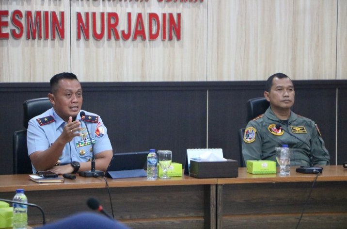 Danlanud RSN Pimpin Rapat Staf Tegaskan Penguatan Protap, Pengamanan dan Kesiapan Program Strategis