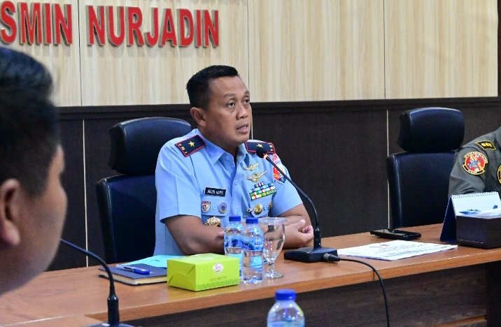 Danlanud RSN Pimpin Rapat UKP dan TOA/TOD Periode 2026, Tegaskan Objektivitas dan Transparansi