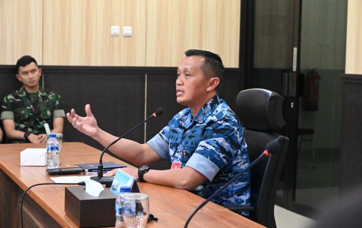 Danlanud RSN Pimpin Safety Meeting Tegaskan Budaya Safety Sebagai Fondasi Utama Menuju Zero Accident