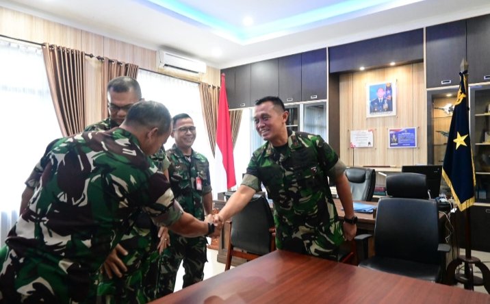 Danlanud RSN Pimpin Sertijab Kepala Pengadaan dan Penyerahan Jabatan Kalambangja Lanud RSN