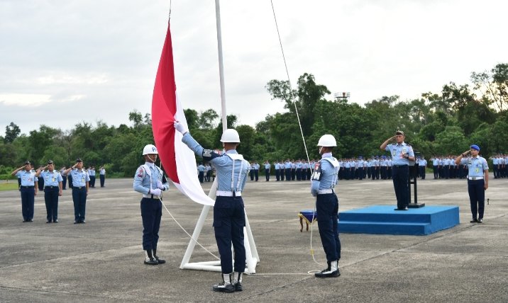 Danlanud RSN Pimpin Upacara Harkitnas ke-117: Kobarkan Semangat Persatuan dan Kebangkitan Bangsa