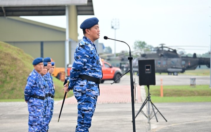 Danlanud RSN Tekankan Disiplin, Kewaspadaan, dan Kebersihan Usai Upacara 17-an