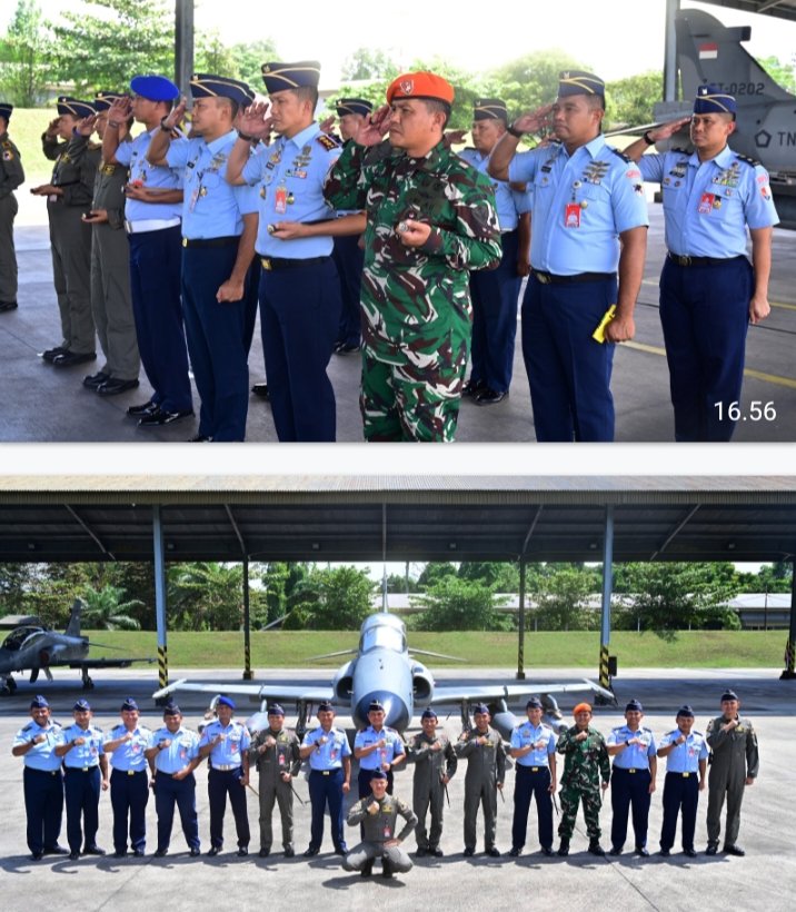 Danlanud RSN Tutup Transisi ke-25 Lettu Pnb Juanda Siregar Resmi Sandang Black Panther 88