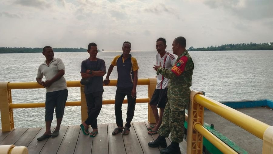 Danpos Durai Dampingi Nelayan Hadapi Turunnya Hasil Tangkapan