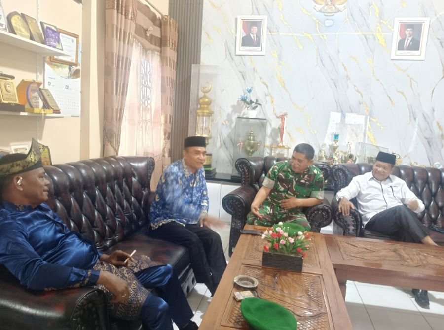 Danpos Seikijang Perkuat Sinergi dengan Camat, MUI dan Tokoh Adat