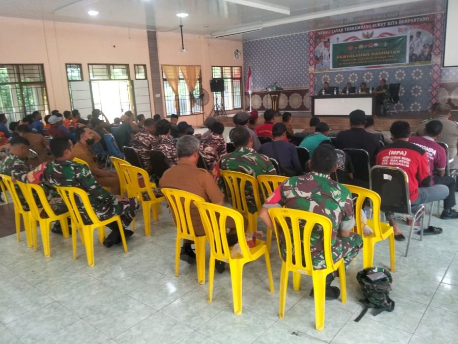 Danpos Siak Kecil Perkuat Sinergi Bersama Tim Mabes TNI Cegah Karhutla