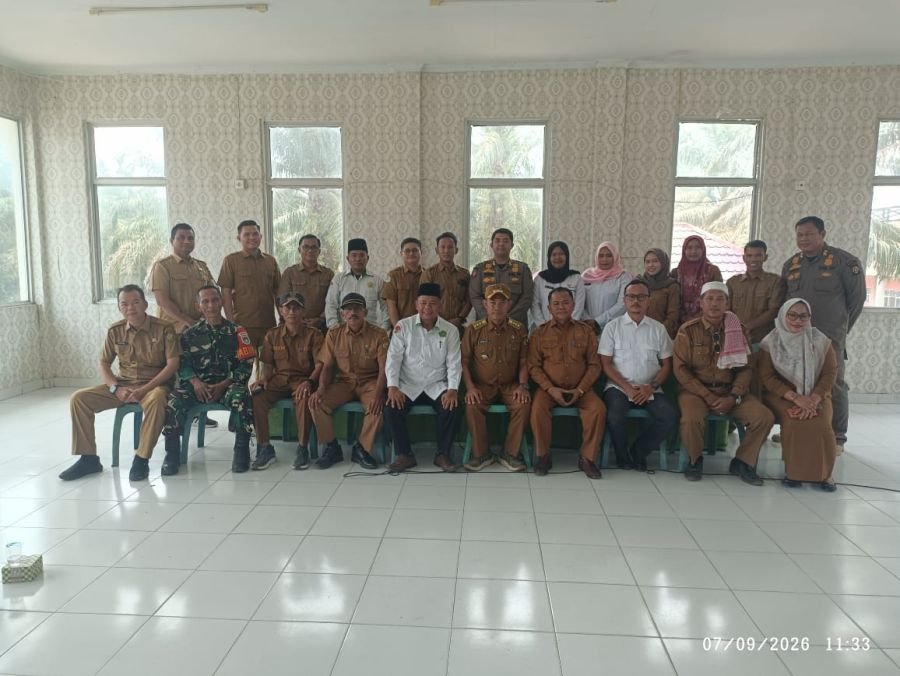 Danposramil Tapung Hulu Hadiri Rapat Koordinasi Persiapan MTQ Tingkat Kecamatan