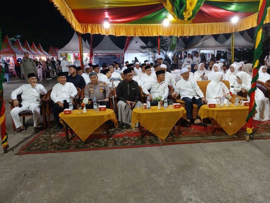 Danramil 01/Tembilahan Hadiri Tabligh Akbar Milad Ke-61 Kab. Inhil