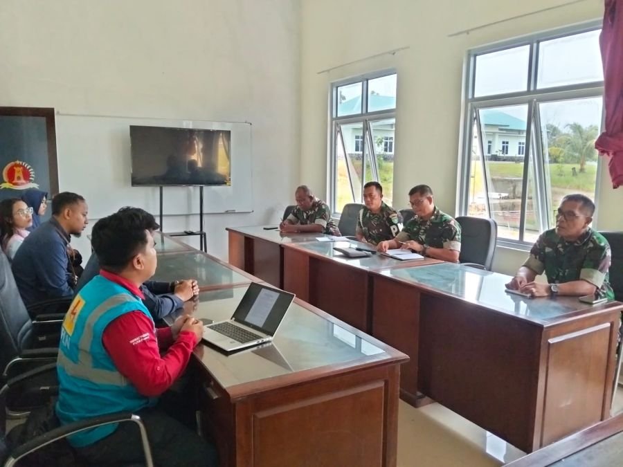 DANRAMIL 02/BINTIM HADIRI RAPAT KOORDINASI PEMAKAIAN LISTRIK BERSAMA PT PLN.