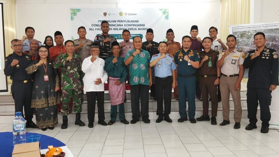 Danramil 02/Moro Perkuat Kesiapsiagaan Kedaruratan Kesehatan Lintas Instansi