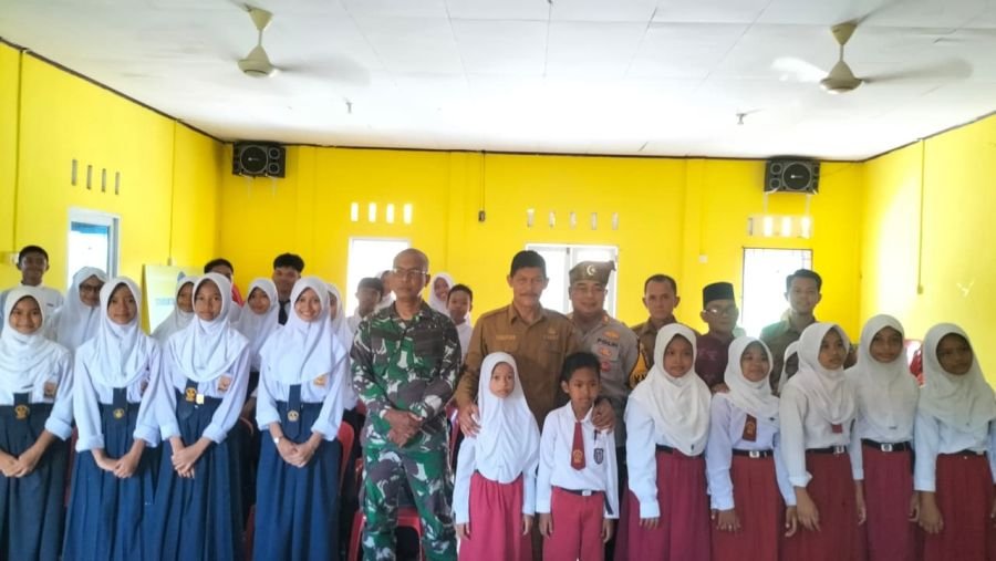 Danramil 03/Kundur Gelar Sosialisasi Pencegahan Bullying dan Perlindungan Anak di Desa Kundur