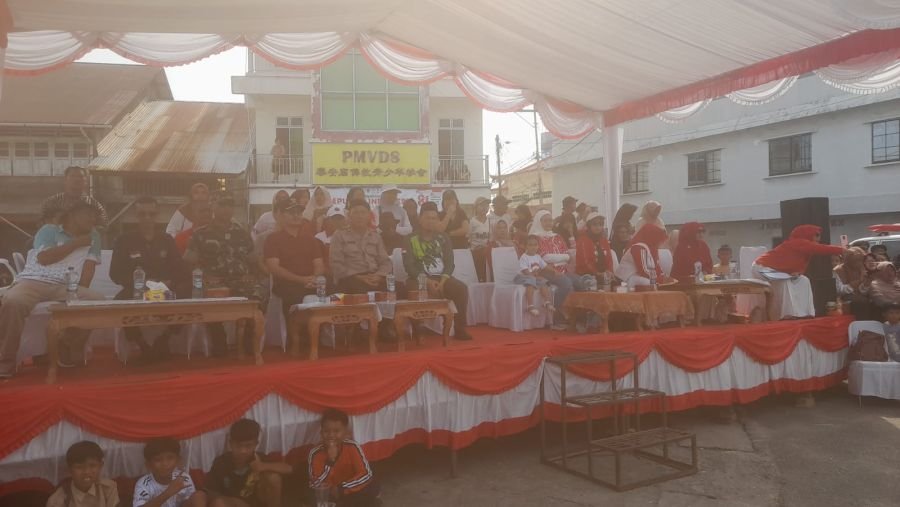 Danramil 03/Kundur Kawal Pawai Pembangunan, Pastikan Rangkaian HUT RI Berjalan Aman