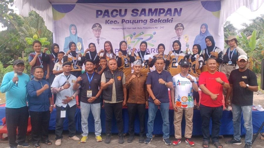 Danramil 03/Senapelan Hadiri Penutupan Pacu Sampan Hari Jadi Pekanbaru ke-242