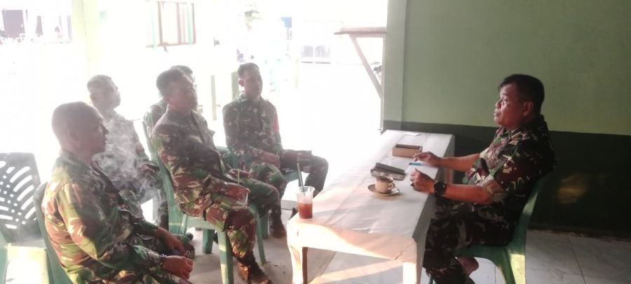 Danramil 03/Tempuling Kumpulkan Babinsa, Kesiapsiagaan Jadi Fokus Utama