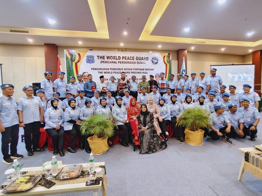 Danramil 04/Limapuluh  Hadiri Pengukuhan TWPG Riau di Pekanbaru, Pesan Kuat untuk Rawat Toleransi