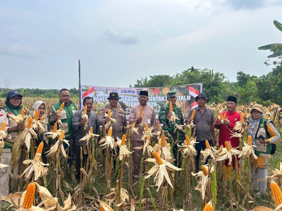 Danramil 04/rupat ikut serta dalam swasembada pangan