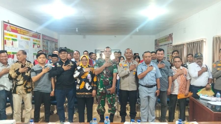 Danramil 05/KK Dim 0313/Kpr Hadiri Rakor Siaga Bencana Karhutla TA 2026 Wilayah Polsek Kampar Kiri*