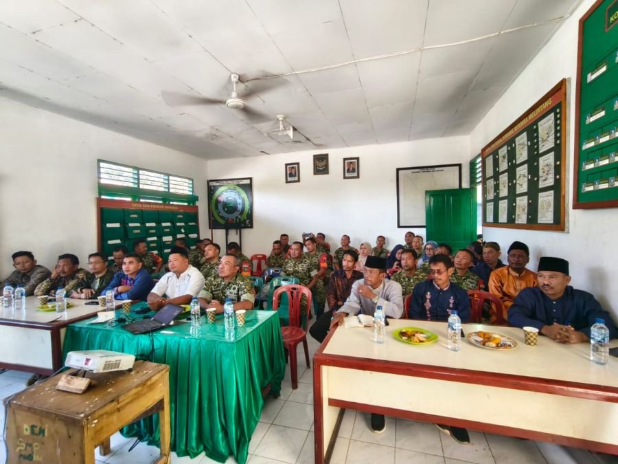 Danramil 05/Rimba Melintang dan Datuk Penghulu Se-Bangko Pusako Gelar Sosialisasi JMDN