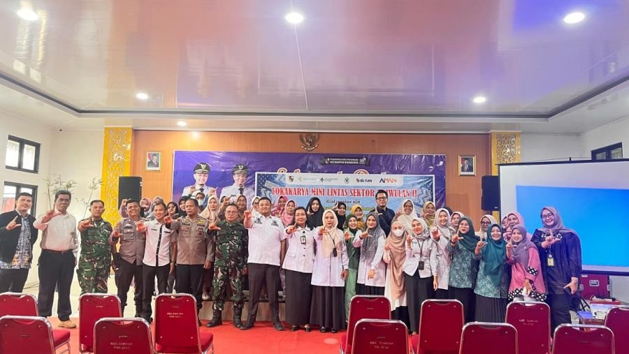 Danramil 06/Sukajadi Hadiri Lokmin Lintas Sektor, Perkuat Sinergi Pelayanan Kesehatan di Binawidya
