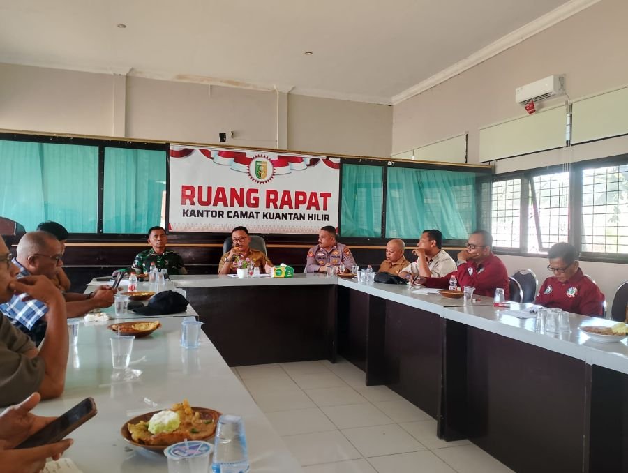 Danramil 07/Kuantan Hilir Hadiri Rapat pembentukan panitia pacu jalur Kecamatan Kuantan Hilir