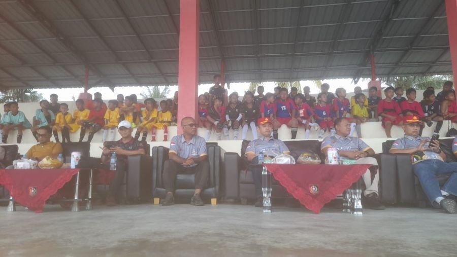 Danramil Kundur Hadiri Bhayangkara Cup, Libatkan 38 Tim Pelajar