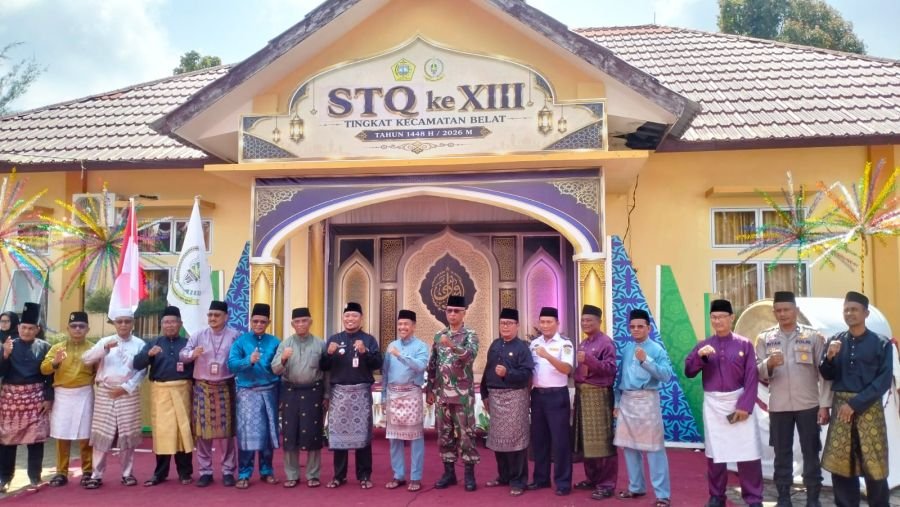Danramil Kundur Hadiri Pembukaan STQ XIII Kecamatan Belat