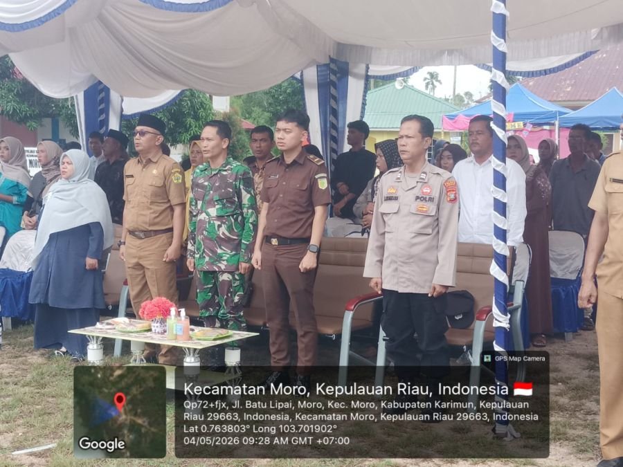 Danramil Moro Hadiri Pelepasan 120 Siswa, Tekankan Karakter dan Disiplin