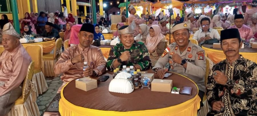 Danramil Tambelan Hadiri Penutupan Festival Budaya Melayu Kampung Hilir