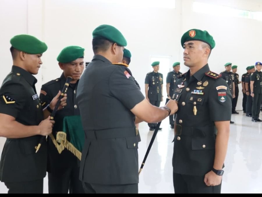 Danrem 031/Wira Bima Pimpin Sertijab Dandim 0321/Rohil, Letkol Ricky Resmi Pegang Tongkat Komando