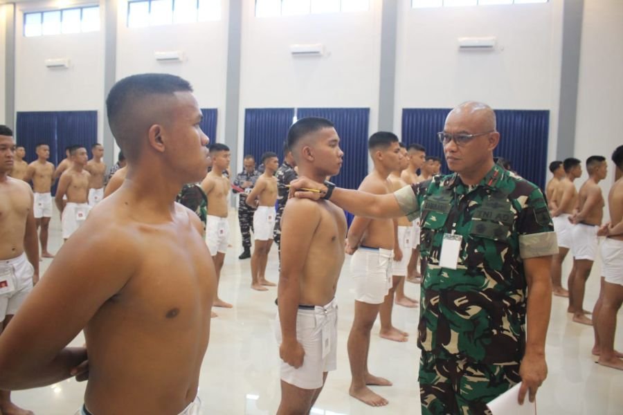 Danrem 033/WP Hadiri Pantukhir Daerah Seleksi Penerimaan Calon Taruna Akademi TNI TA. 2026.