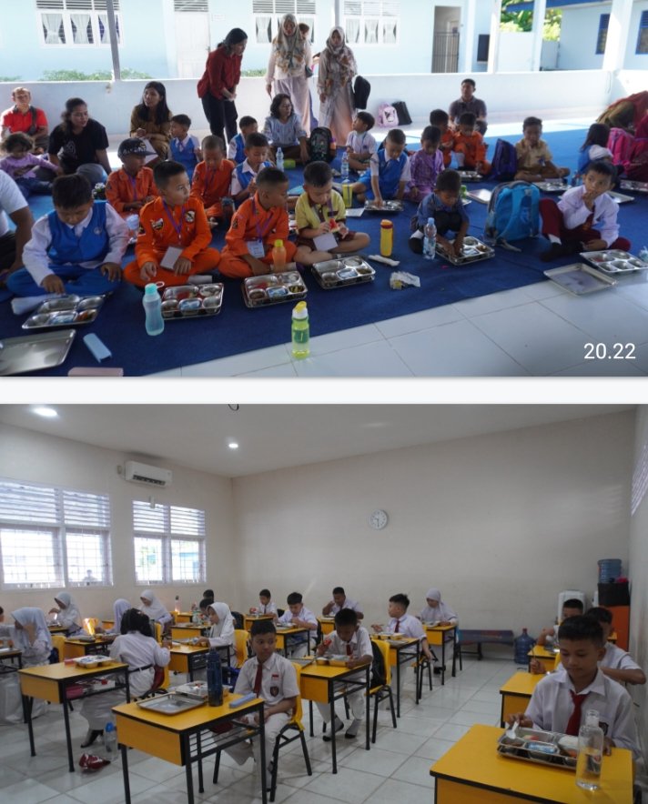 Dapur SPPG TNI AU Pertama di Luar Pulau Jawa Resmi Beroperasi