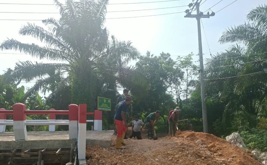 Dari Gotong Royong untuk Warga, Jembatan Garuda Segera Beri Kemudahan