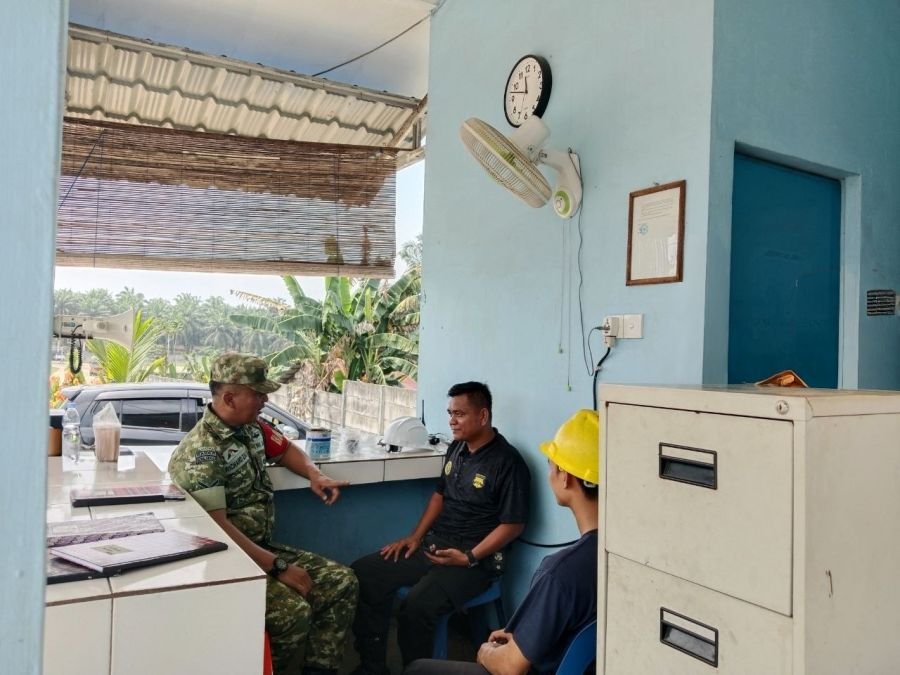 Dekati Warga, Serda Richard Zai Imbau Masyarakat Tandun Barat Waspada Maling