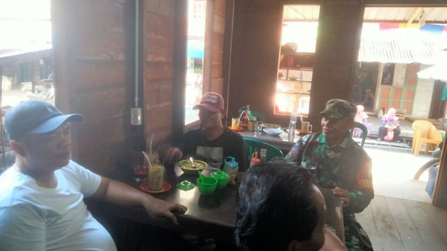 Dengan Semangat Sertu Dodi Eka Putra Ajak Warga Kelurahan Pelangiran Kompak Sukseskan HUT RI Ke-81
