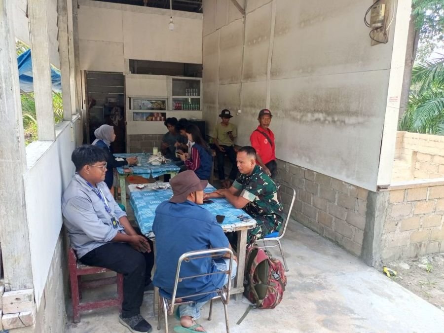 Dimanapun Babinsa Selalu Menyempatkan Waktu Untuk Komsos Bersama Warga Binaan