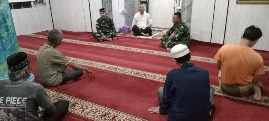 Disela Ketaqwaan, Tim Mabes TNI Sosialisasikan Upaya Pencegahan Karhutla