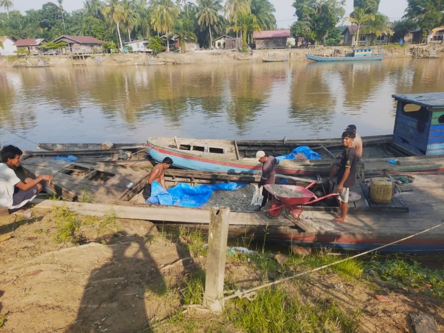 Distribusi Material Terus Berjalan, Pembangunan Jembatan Garuda Masuki Tahapan Penguatan Logistik di