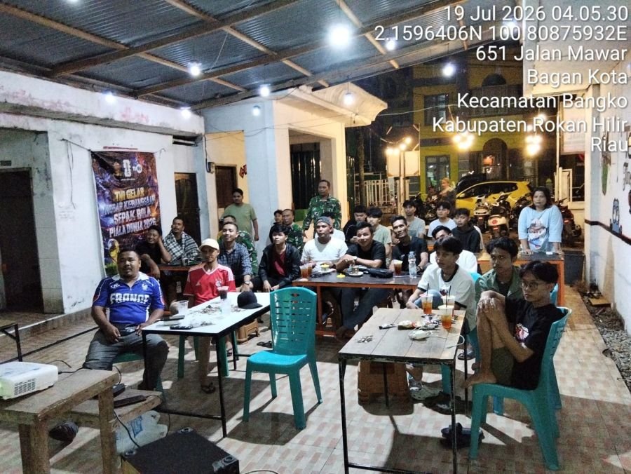 Diwarnai Drama 10 Gol, Koramil 01/Bangko Saksi Kemenangan Inggris Atas Prancis 6-4
