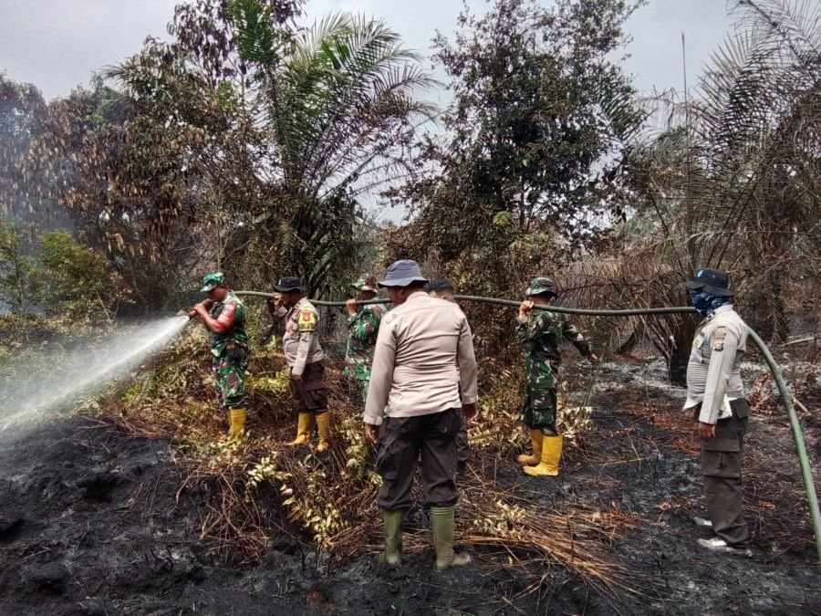 Dua Lokasi Karhutla di Bengkalis Masih Berlanjut — Tasik Tebing Serai dan Buluh Apo