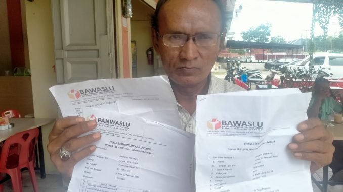 Dugaan kecurangan di TPS 067 Sidomulyo Barat, Panwascam Tuah Madani diduga Terkesan Tidak Peduli