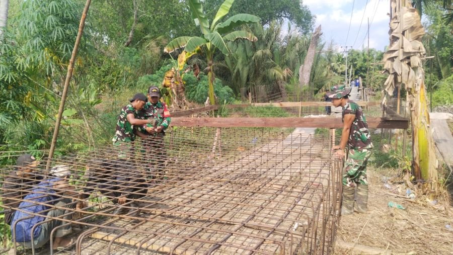 Dukung Program Bapak Presiden Prabowo, Infrastruktur Jalan Lintas Enok Terus Dikebut