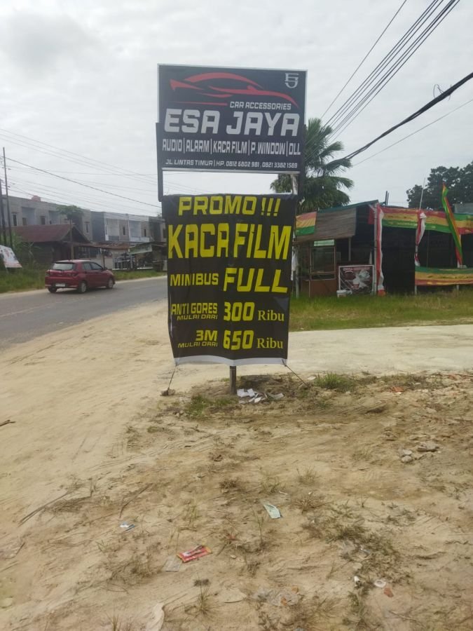 Esa Jaya Car Aksesoris Jalan Lintas Timur Kulim Pekanbaru, Fidel : Kita beri yang terbaik 