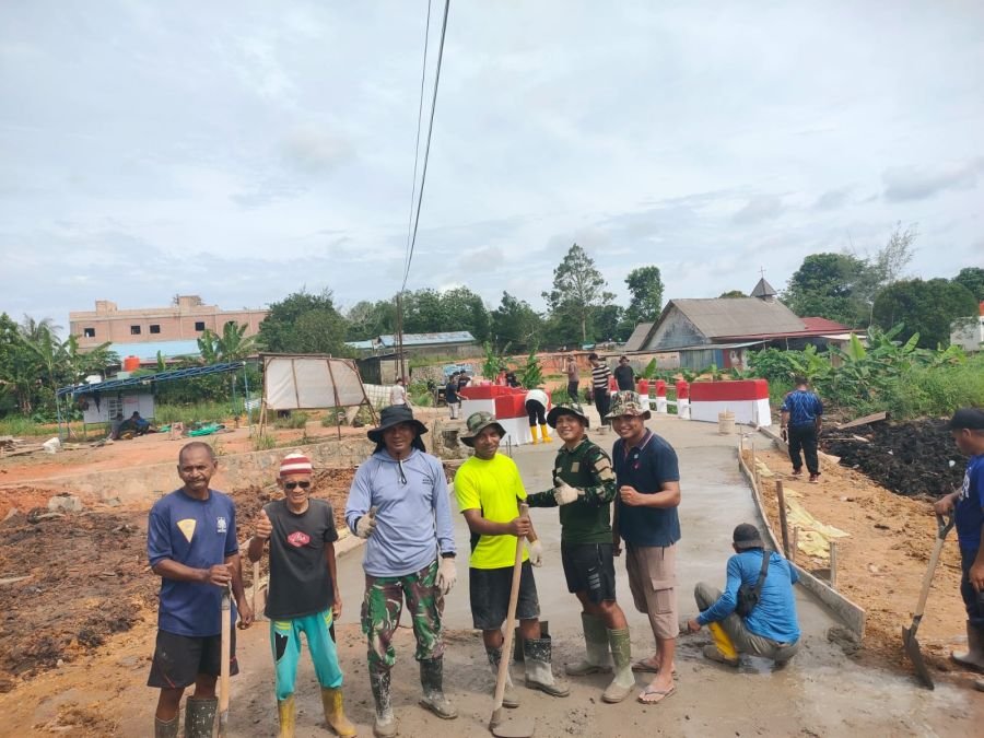 Finishing Pembangunan Jembatan, Kodim 0315/Tanjungpinang Wujudkan Akses Transportasi yang Aman